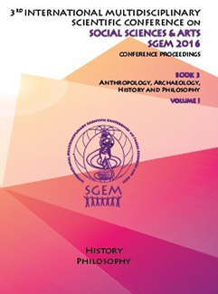 Proceedings SGEM 2016 / Book3 / ISSN 2367-5659